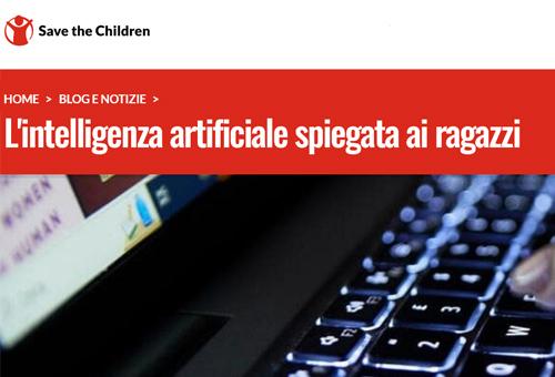 L'intelligenza artificiale spiegata ai ragazzi