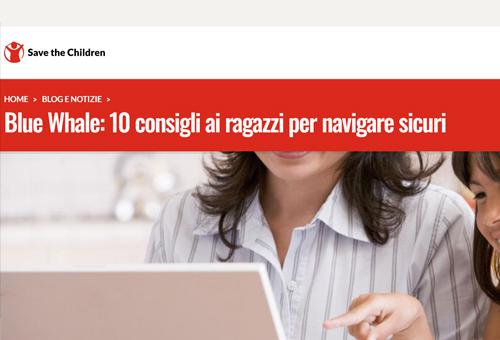 Blue Whale: 10 consigli ai ragazzi per navigare sicuri