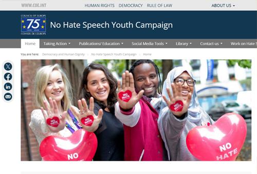 No Hate Speech Youth Campaign