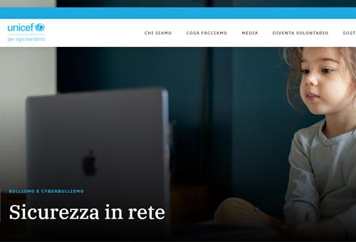 Sicurezza in rete - UNICEF