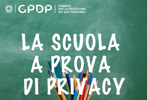 La scuola a prova di privacy